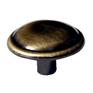 JALADERA DE BOTÓN LATÓN ANTIGUO
