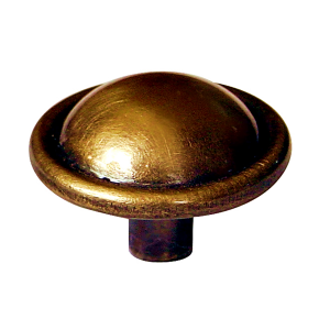 JALADERA DE BOTÓN LATÓN ANTIGUO