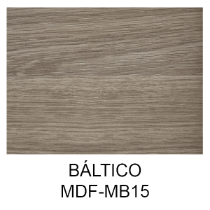 MDF 15MM CON MELAMINA TONO BÁLTICO 2 CARAS