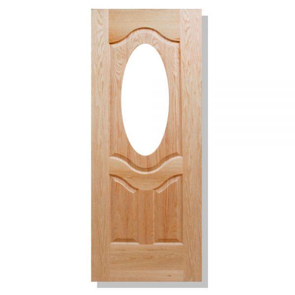 puerta ovalo encino