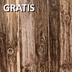 Papel Tapiz 3d Diseño Madera Duela Vintage .53x10m Rinde 5.3m²