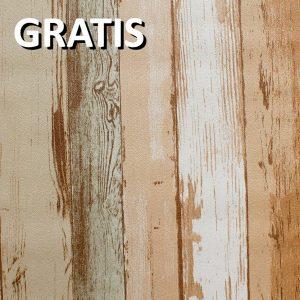 Papel Tapiz 3d Madera Duela Marrón .53x10m Rinde 5.3m²
