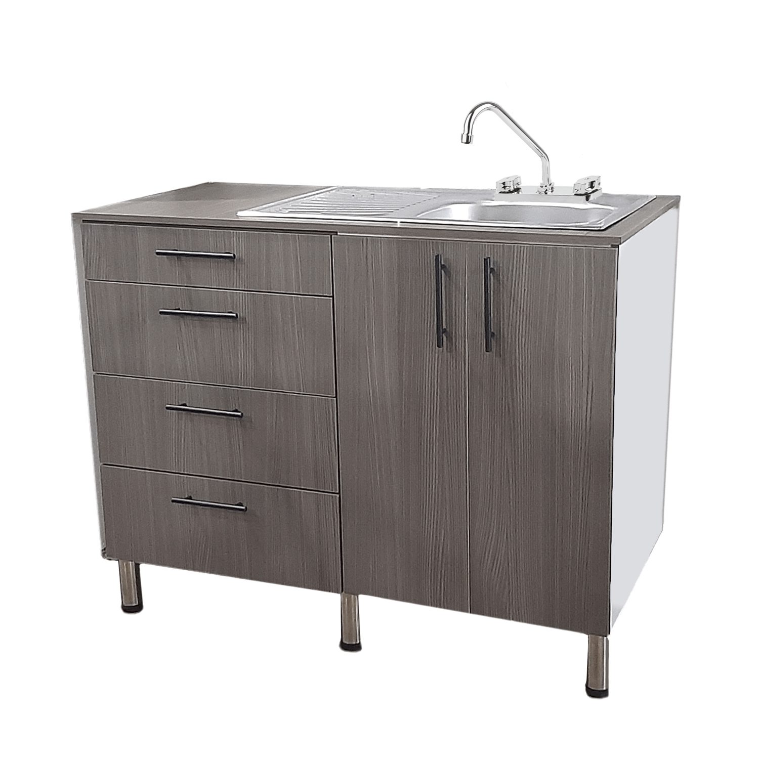 Mueble-con-Fregadero-para-Cocina-2-puertas-4-cajones-Incluye-tarja-120cm-MBD120-2